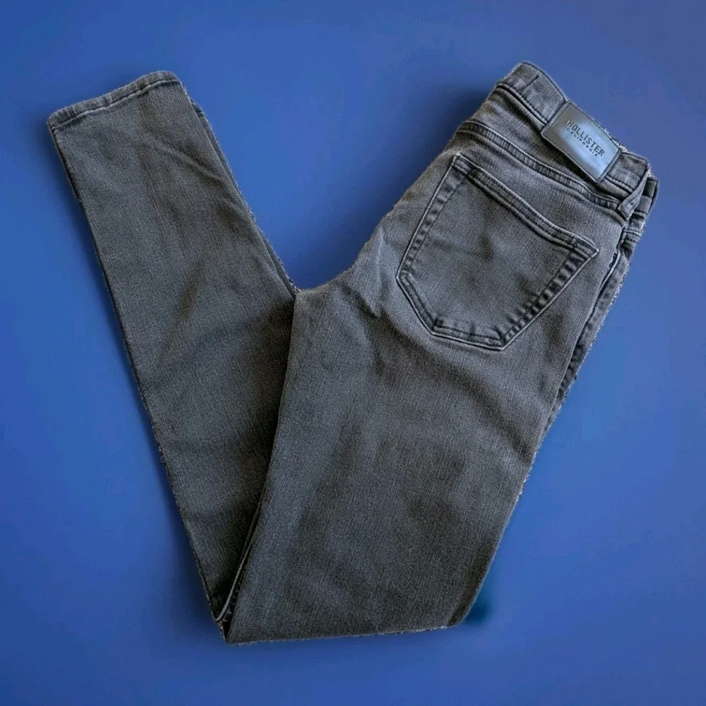 Hollister California Athletic Skinny Jeans Black‎ Men's W28 L30 Advanced Stretch